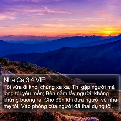 Nhã Ca 3:4 VIE Bible Verse Image
