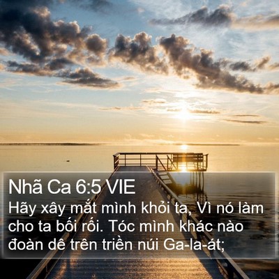Nhã Ca 6:5 VIE Bible Verse Image