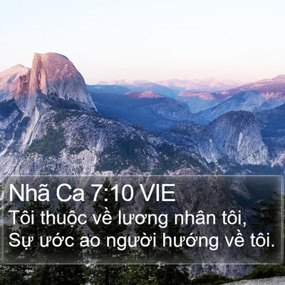 Nhã Ca 7:10 VIE Bible Verse Image