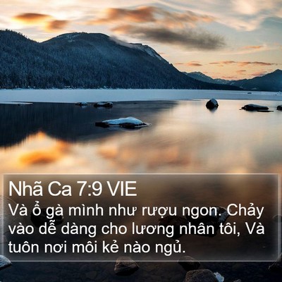 Nhã Ca 7:9 VIE Bible Verse Image