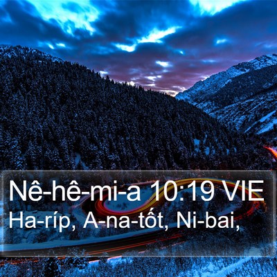 Nê-hê-mi-a 10:19 VIE Bible Verse Image
