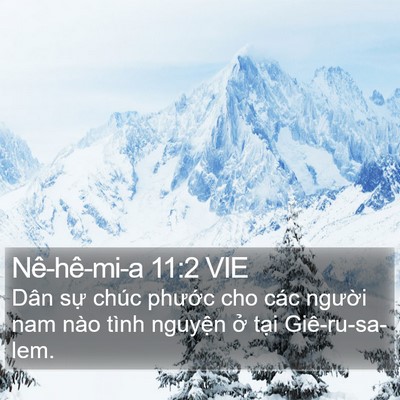 Nê-hê-mi-a 11:2 VIE Bible Verse Image