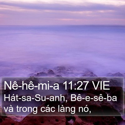 Nê-hê-mi-a 11:27 VIE Bible Verse Image