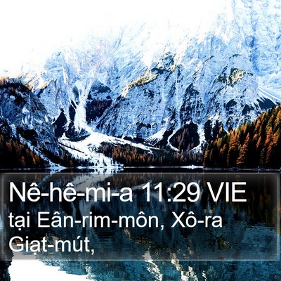 Nê-hê-mi-a 11:29 VIE Bible Verse Image