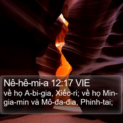 Nê-hê-mi-a 12:17 VIE Bible Verse Image