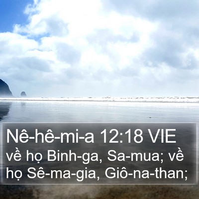 Nê-hê-mi-a 12:18 VIE Bible Verse Image
