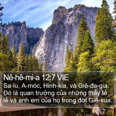 Nê-hê-mi-a 12:7 VIE Bible Verse Image