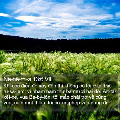 Nê-hê-mi-a 13:6 VIE Bible Verse Image