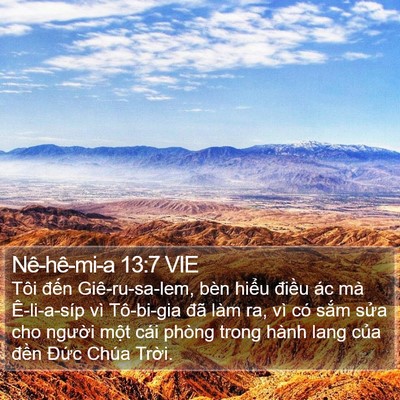 Nê-hê-mi-a 13:7 VIE Bible Verse Image