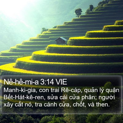 Nê-hê-mi-a 3:14 VIE Bible Verse Image