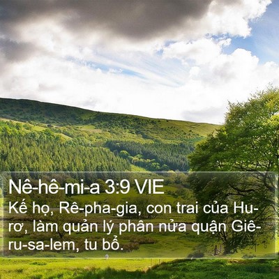 Nê-hê-mi-a 3:9 VIE Bible Verse Image