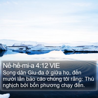 Nê-hê-mi-a 4:12 VIE Bible Verse Image