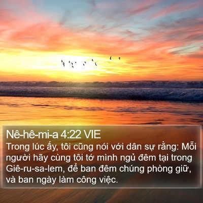 Nê-hê-mi-a 4:22 VIE Bible Verse Image