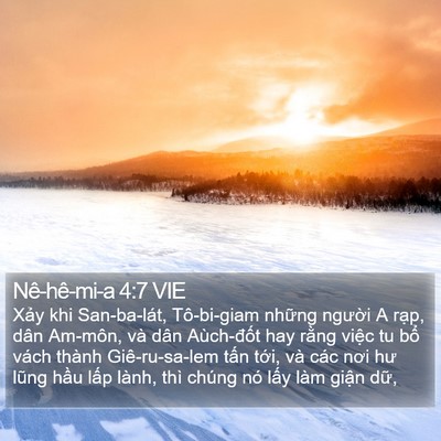 Nê-hê-mi-a 4:7 VIE Bible Verse Image