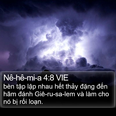 Nê-hê-mi-a 4:8 VIE Bible Verse Image