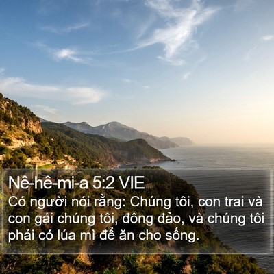 Nê-hê-mi-a 5:2 VIE Bible Verse Image