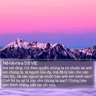Nê-hê-mi-a 5:8 VIE Bible Verse Image