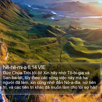 Nê-hê-mi-a 6:14 VIE Bible Verse Image
