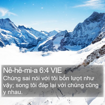 Nê-hê-mi-a 6:4 VIE Bible Verse Image