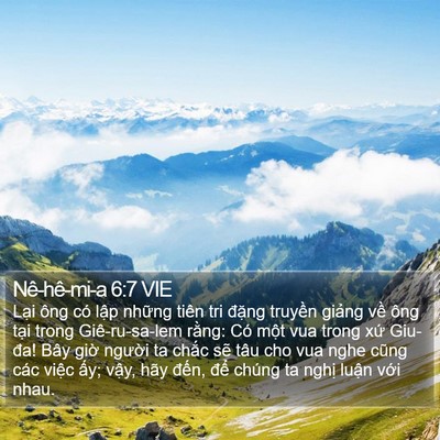 Nê-hê-mi-a 6:7 VIE Bible Verse Image
