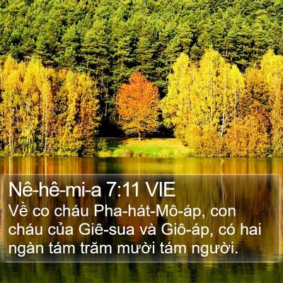 Nê-hê-mi-a 7:11 VIE Bible Verse Image