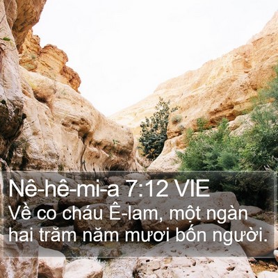 Nê-hê-mi-a 7:12 VIE Bible Verse Image