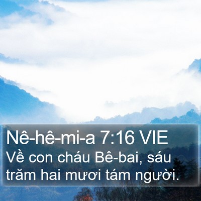 Nê-hê-mi-a 7:16 VIE Bible Verse Image