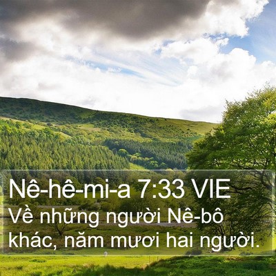 Nê-hê-mi-a 7:33 VIE Bible Verse Image