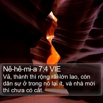 Nê-hê-mi-a 7:4 VIE Bible Verse Image
