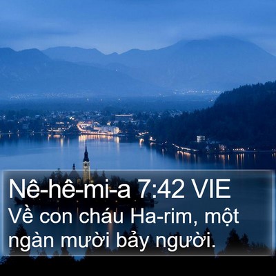 Nê-hê-mi-a 7:42 VIE Bible Verse Image