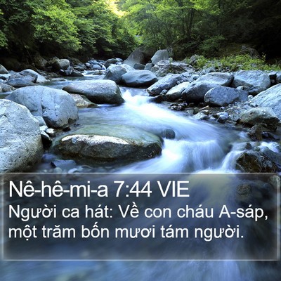 Nê-hê-mi-a 7:44 VIE Bible Verse Image