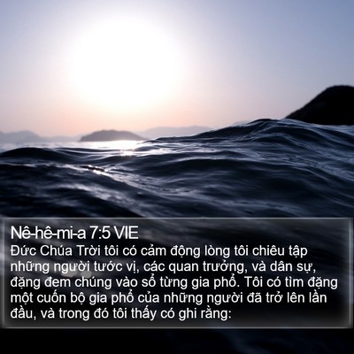 Nê-hê-mi-a 7:5 VIE Bible Verse Image