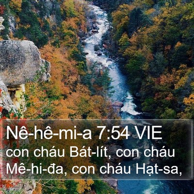 Nê-hê-mi-a 7:54 VIE Bible Verse Image