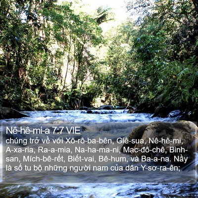 Nê-hê-mi-a 7:7 VIE Bible Verse Image