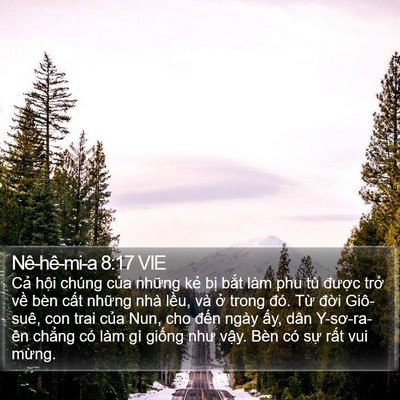 Nê-hê-mi-a 8:17 VIE Bible Verse Image