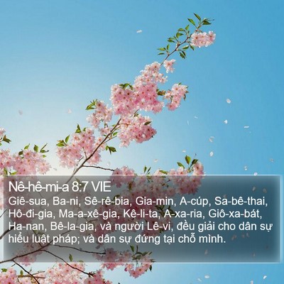 Nê-hê-mi-a 8:7 VIE Bible Verse Image