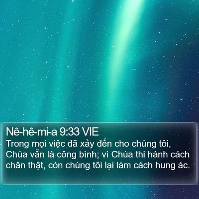 Nê-hê-mi-a 9:33 VIE Bible Verse Image