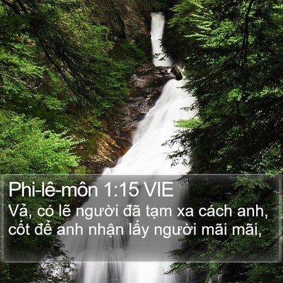 Phi-lê-môn 1:15 VIE Bible Verse Image