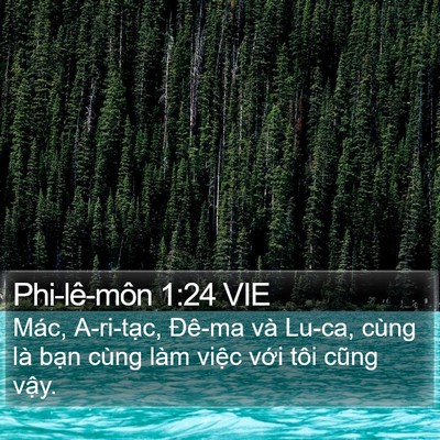 Phi-lê-môn 1:24 VIE Bible Verse Image