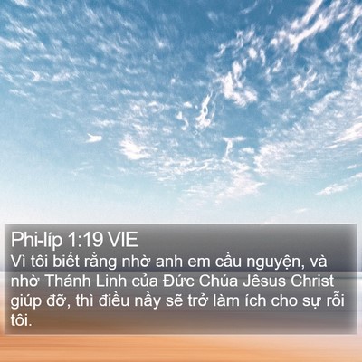 Phi-líp 1:19 VIE Bible Verse Image
