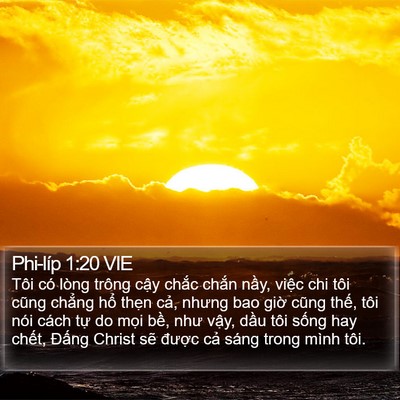 Phi-líp 1:20 VIE Bible Verse Image