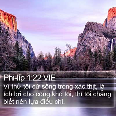 Phi-líp 1:22 VIE Bible Verse Image
