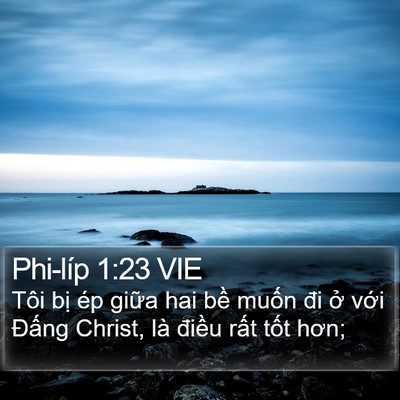 Phi-líp 1:23 VIE Bible Verse Image