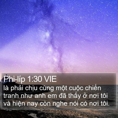 Phi-líp 1:30 VIE Bible Verse Image