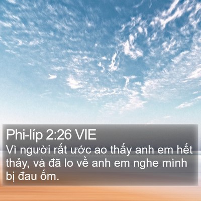 Phi-líp 2:26 VIE Bible Verse Image