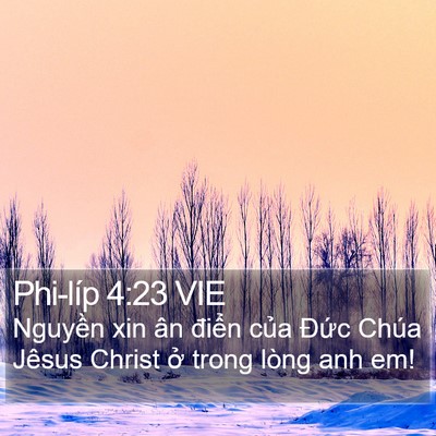 Phi-líp 4:23 VIE Bible Verse Image