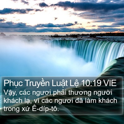 Phục Truyền Luật Lệ 10:19 VIE Bible Verse Image