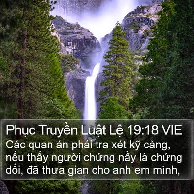 Phục Truyền Luật Lệ 19:18 VIE Bible Verse Image
