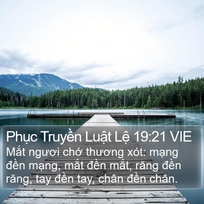 Phục Truyền Luật Lệ 19:21 VIE Bible Verse Image