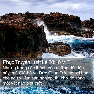 Phục Truyền Luật Lệ 20:16 VIE Bible Verse Image